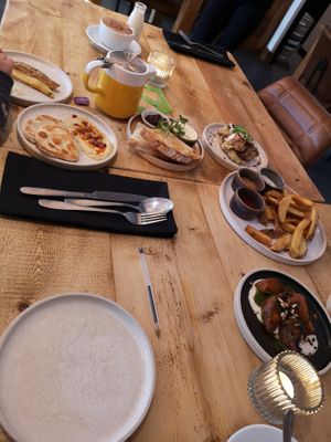 This food tastes as good as it looks! at Vegan Tapas in Heswall