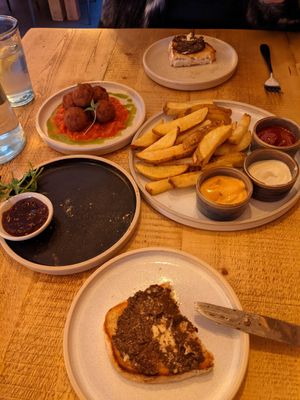 Fred at Vegan Tapas in Heswall