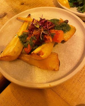   at Vegan Tapas in Heswall