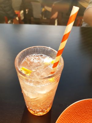 Lemon and rose lemonade at Casa Chow in Gouda