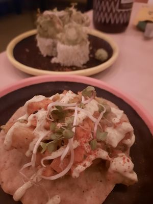 Starters of the vegan surprise menu at Casa Chow in Gouda