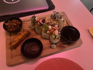 De sushi is fenomenaal  at Casa Chow in Gouda