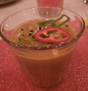 Spicy sweet potato compote at Casa Chow in Gouda