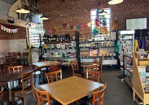   at Curiosity Coffee Bar in Columbia