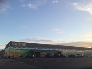 outside  at Lori's Natural Foods in Rochester