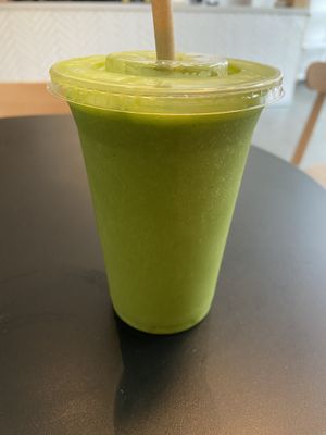 Green mango smoothie: quite nice at Oliver Green - West in Amsterdam