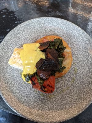 All English breakfast at Powerplant in North West London