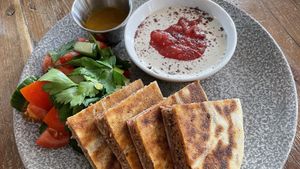 Kebab style arayes  at Powerplant in North West London