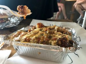 Tots at Wizard Burger in Albany