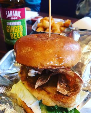 Best sandwich eva ! at Wizard Burger in Albany