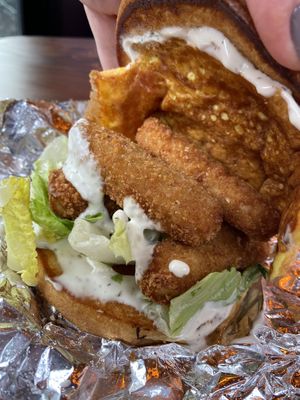 The raptor add egg  at Wizard Burger in Albany