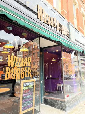   at Wizard Burger in Albany