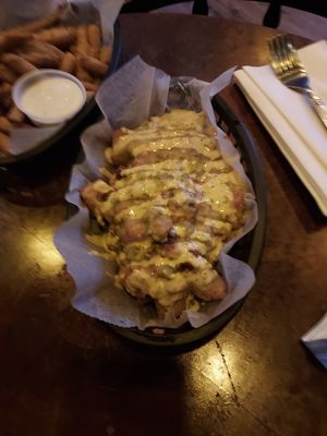 Chili cheese tots at Wizard Burger in Albany