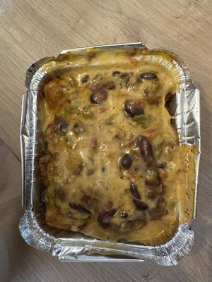 Chili cheese tots #Veganuary at Wizard Burger in Albany