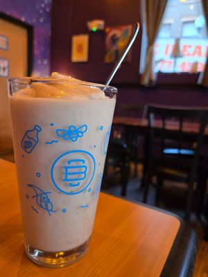 French toast shake 🍞🥞🍴🍦 at Wizard Burger in Albany