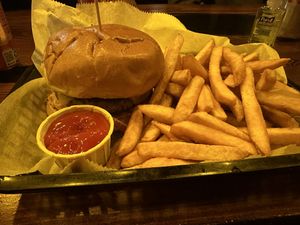 Sorcerer’s Supreme combo  at Wizard Burger in Albany