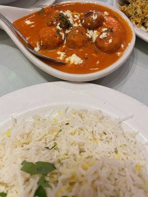 Vegetable kofta  at Saffron Grill in Seattle