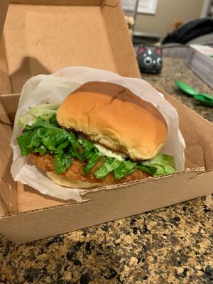 Save the fishies fillet  at PLNT Burger in Jenkintown