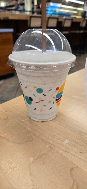 Bananas foster shake at PLNT Burger in Jenkintown