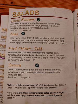 I don't know about this. at The Chop Shop in Butler