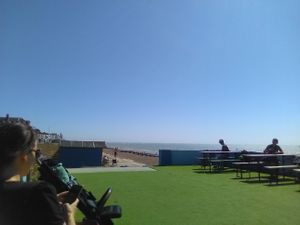 So calming at The Bathing Hut in St Leonards