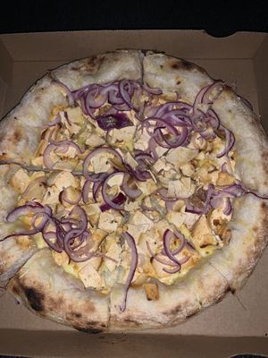 Carbonara Style at Vegan Pizza Project in Hamburg