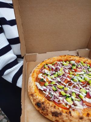  at Vegan Pizza Project in Hamburg