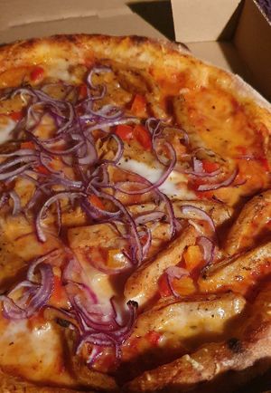 Gyros Pizza at Vegan Pizza Project in Hamburg