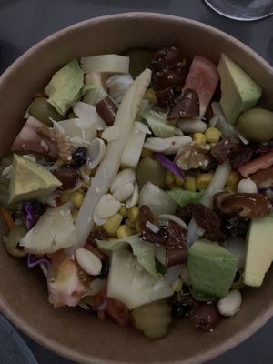 Salad of the house  at Curcumaa in Gran Canaria