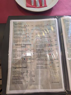Vegetarian and vegan menu at Curcumaa in Gran Canaria