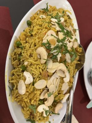 Arroz Biryani  at Curcumaa in Gran Canaria
