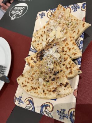 Peshwari Naan Bread  at Curcumaa in Gran Canaria