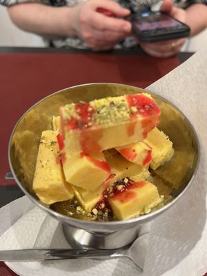 Mango Kulfi  at Curcumaa in Gran Canaria