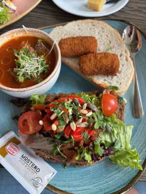 vegan menu!  at Wolfsend in Zaandijk