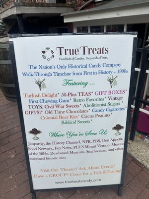   at True Treats Historic Candy in Harpers Ferry