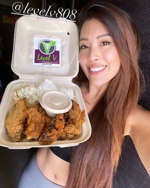 vChicken Katsu (Portobello) at Level V in Honolulu