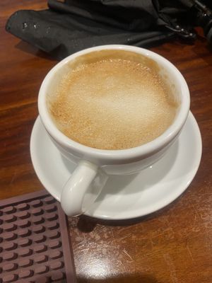 Soy latte   at The Perfect Pair-Coffee & Chocolate in Bajo Boquete