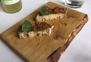 Vegan Nduja!!  at The Clunie Dining Room in Ballater