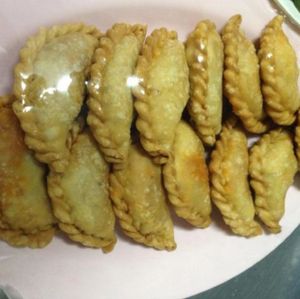 Vege Curry Puff at Good Friends in Kota Kinabalu