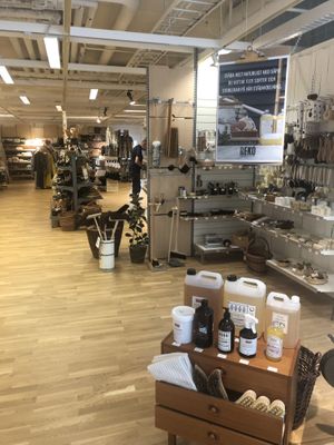 Inside at Reko Shoppen in Jonkoping