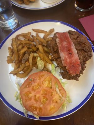 Chicken and bacon burger  at The Old House in Sheffield