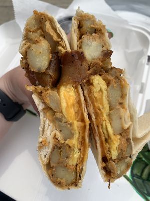 Breakfast crane at Take Two Cafe in Schenectady