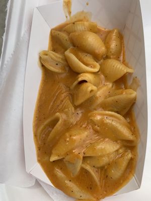 Mac n cheese at Take Two Cafe in Schenectady