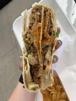 Original crane  at Take Two Cafe in Schenectady