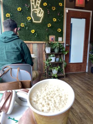 Frozen latte   at Take Two Cafe in Schenectady
