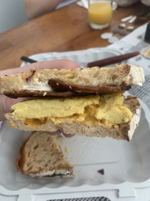 Night out sandwich  at Take Two Cafe in Schenectady