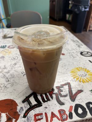 Iced chai  at Take Two Cafe in Schenectady