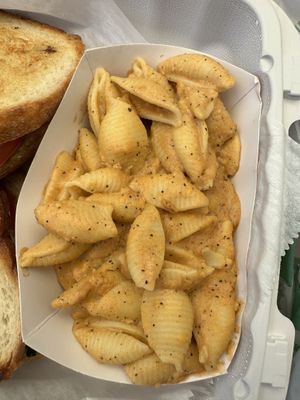 Mac n cheese  at Take Two Cafe in Schenectady