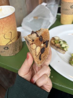 Chocolate almond biscotti   at Take Two Cafe in Schenectady