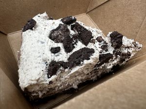 Oreo cheesecake - really good  at Take Two Cafe in Schenectady